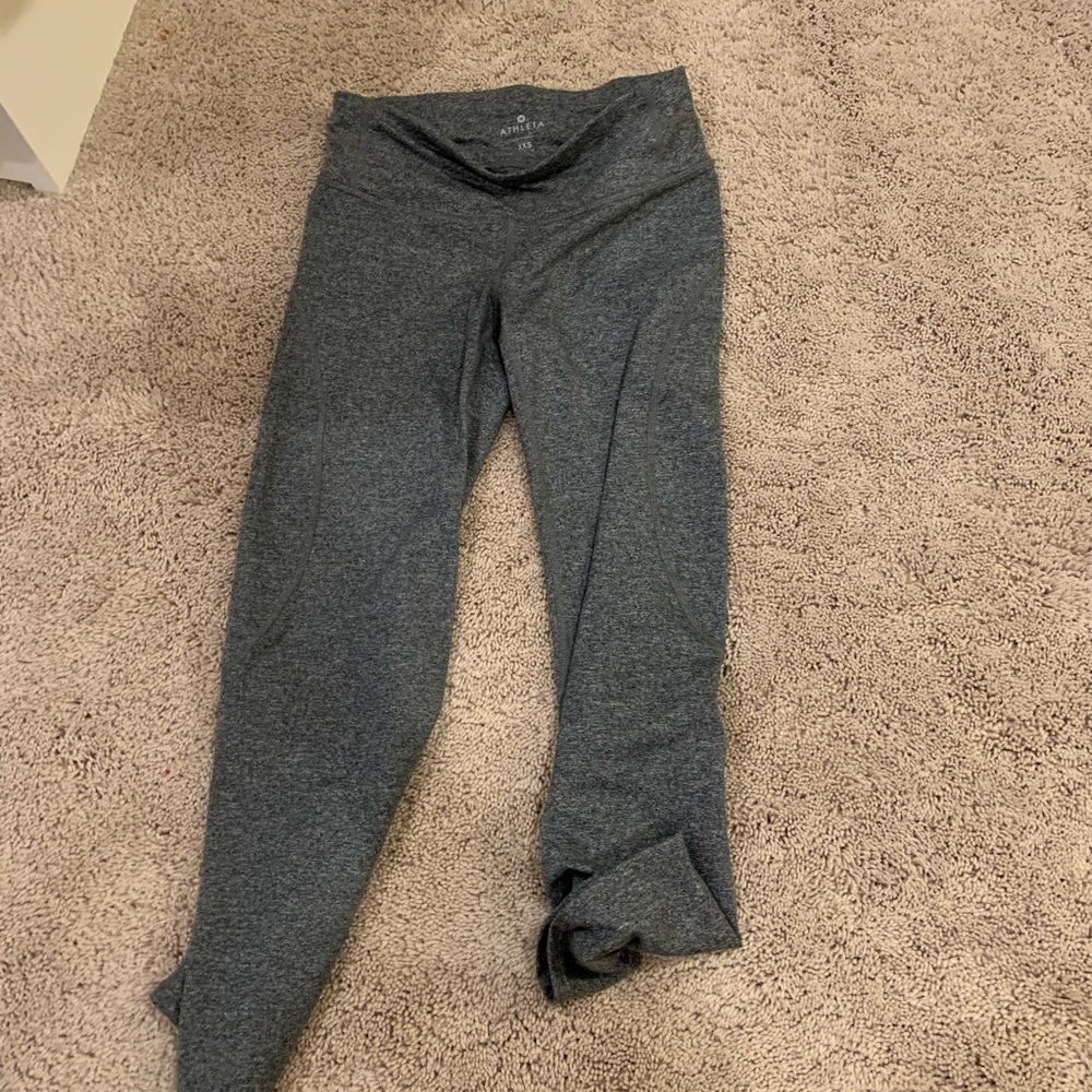 Athleta Crop Legging Gray